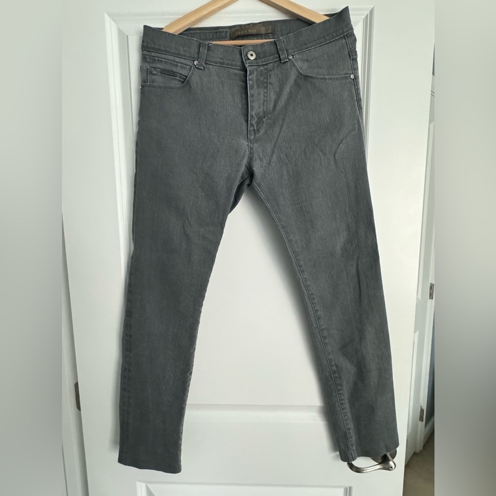 Zara Gray Skinny Jeans for Men
